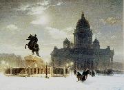 Bronze horseman Vasily Surikov